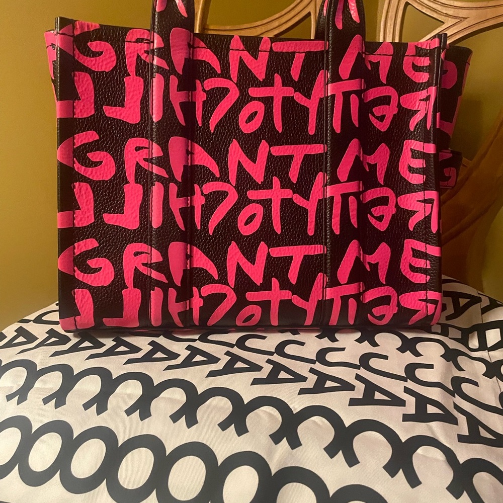 Marc Jacobs Stephen Sprouse limited edition graffiti tote bag - Picture 2 of 3